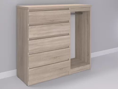 Биг МиксМод-24 — шкаф-комод, дуб сонома, 130 см