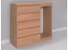 Биг МиксМод-42 — шкаф-комод, ольха, 130 см