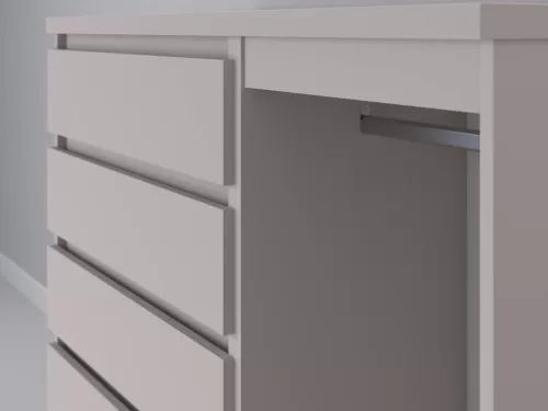 Биг МиксМод-110 — шкаф-комод, кашемир, 130 см-3