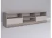 Флеко-127 — тумба под ТВ, дуб сонома темный с фасадом кашемир, 180 см