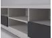 Флеко-108 — тумба под ТВ, кашемир с фасадом графит, 180 см