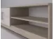 Танто-23 — тумба под ТВ, дуб сонома с фасадом шамони, 180 см