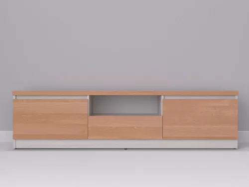 Тевис-33 — тумба под ТВ, шамони с фасадом ольха, 180 см-2