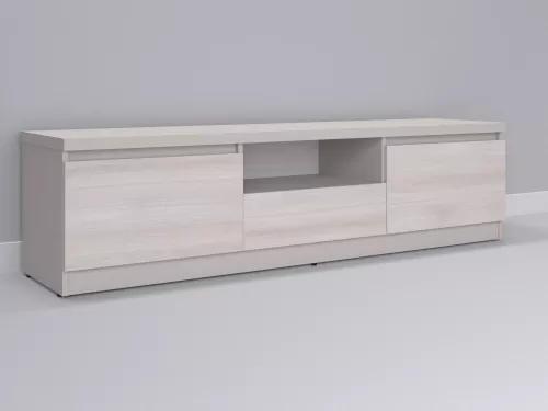Тевис-106 — тумба под ТВ, кашемир с фасадом шамони, 180 см