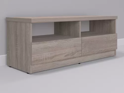Венто-129 — тумба под ТВ, дуб сонома темный, 120 см